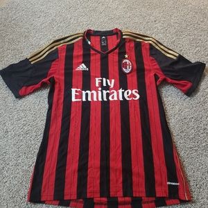 2013 Adidas AC Milan Home Jersey